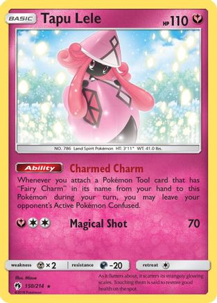Tapu Lele (150) Holofoil - Lost Thunder