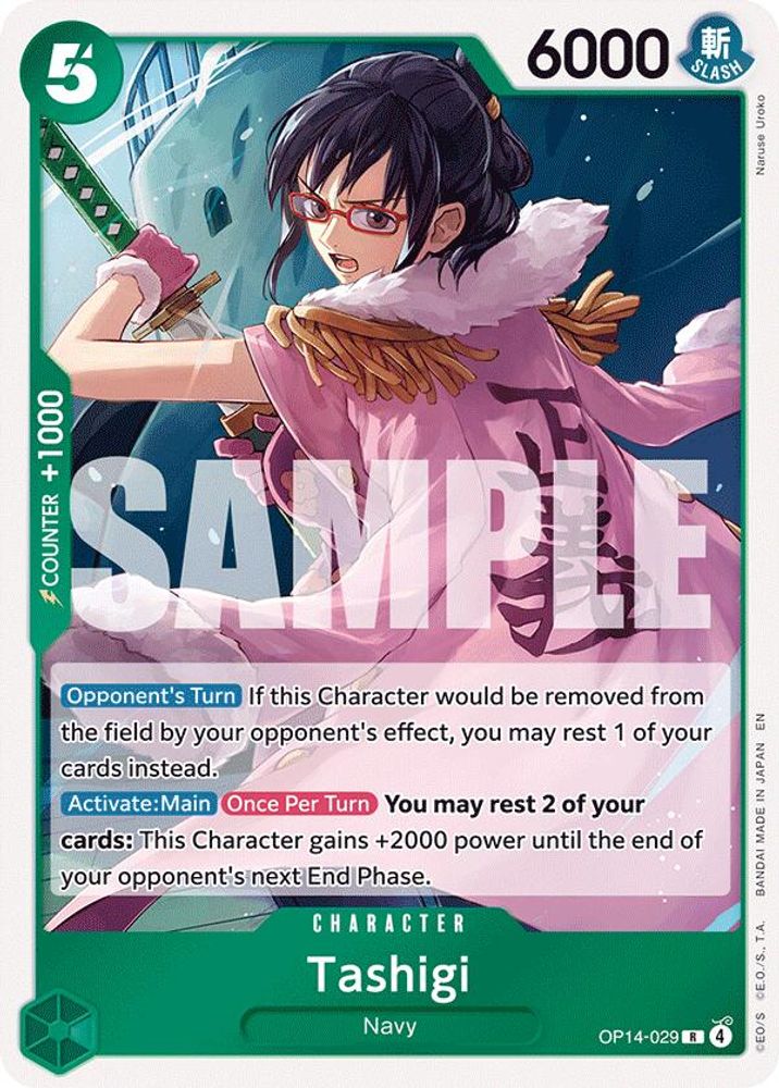 Tashigi (OP14-029) Foil