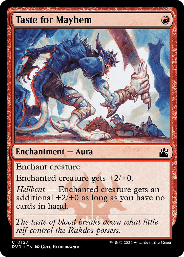Taste for Mayhem (127) - Ravnica Remastered