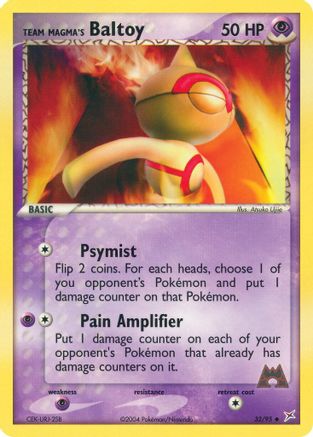 Team Magma's Baltoy (32) - Team Magma vs Team Aqua