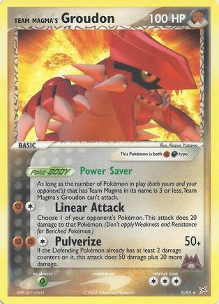 Team Magma's Groudon (Deck Exclusives) (9) - Team Magma vs Team Aqua