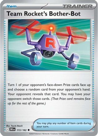 Team Rocket's Bother-Bot (172) Reverse Holofoil - Destined Rivals