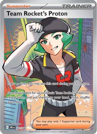 Team Rocket's Proton (Full Art) (227) Holofoil - Destined Rivals