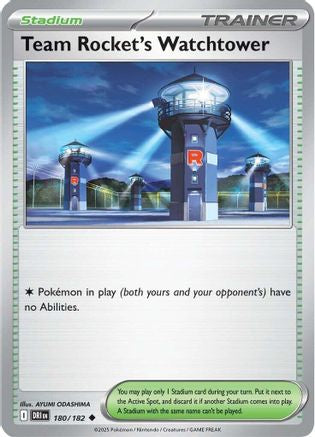 Team Rocket's Watchtower (180) - Destined Rivals