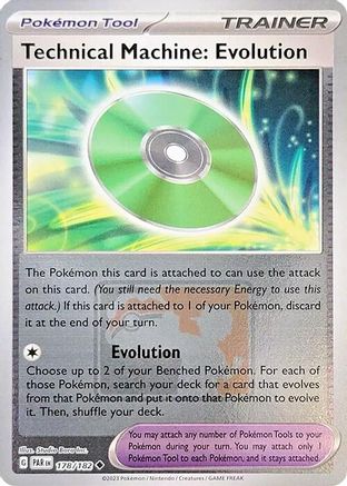 Technical Machine: Evolution (League Promo) (178) Reverse Holofoil - League & Championship Cards