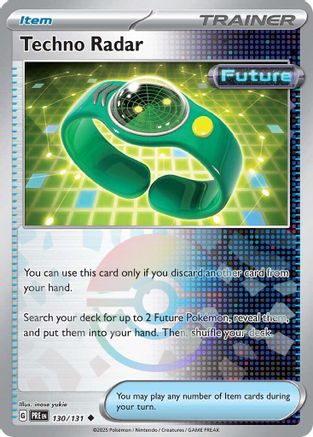 Techno Radar (Poke Ball Pattern) (130) Reverse Holofoil - Prismatic Evolutions
