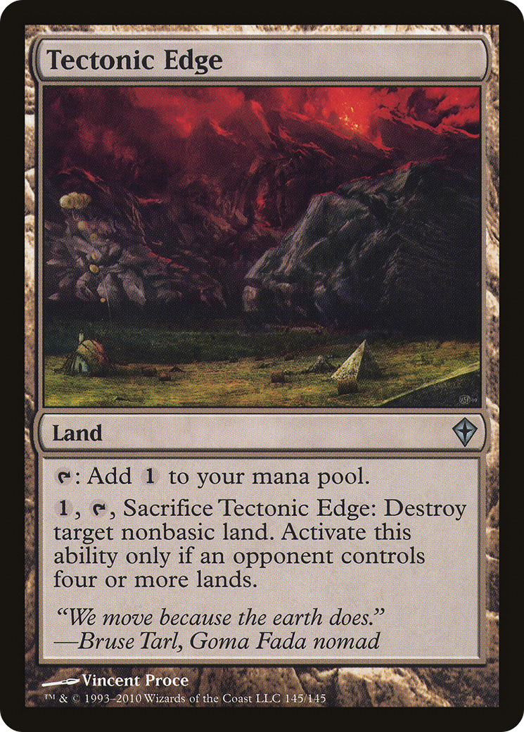 Tectonic Edge (145) - Worldwake