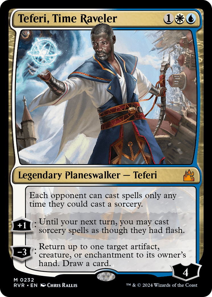 Teferi, Time Raveler (232) - Ravnica Remastered