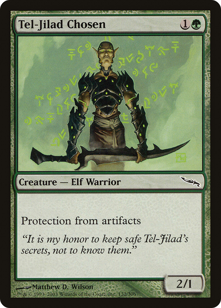 Tel-Jilad Chosen (132) Foil - Mirrodin
