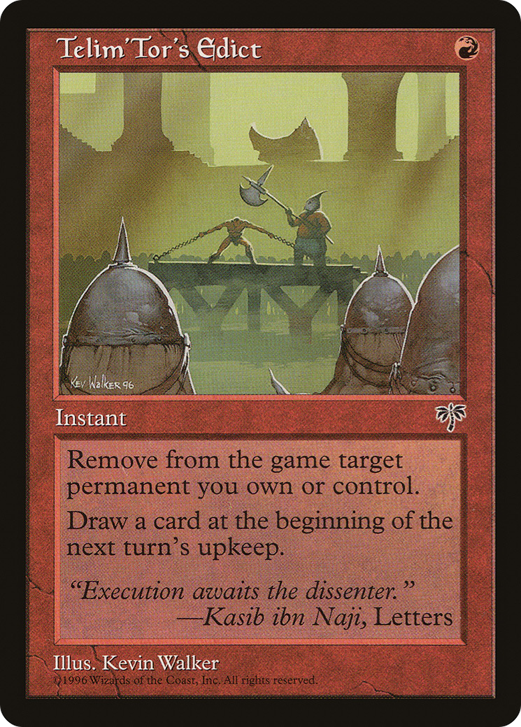 Telim'Tor's Edict - Mirage