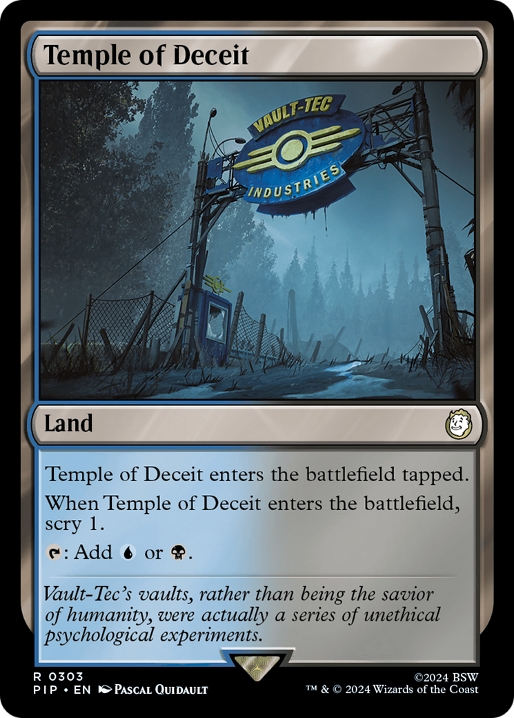 Temple of Deceit (303) Foil - Fallout