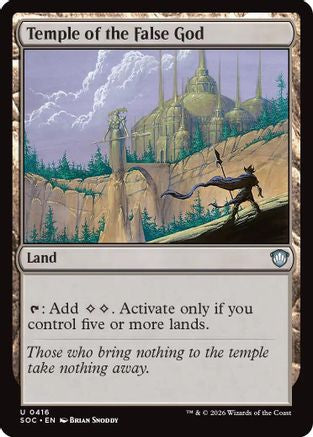 Temple of the False God (416) - Commander: Secrets of Strixhaven
