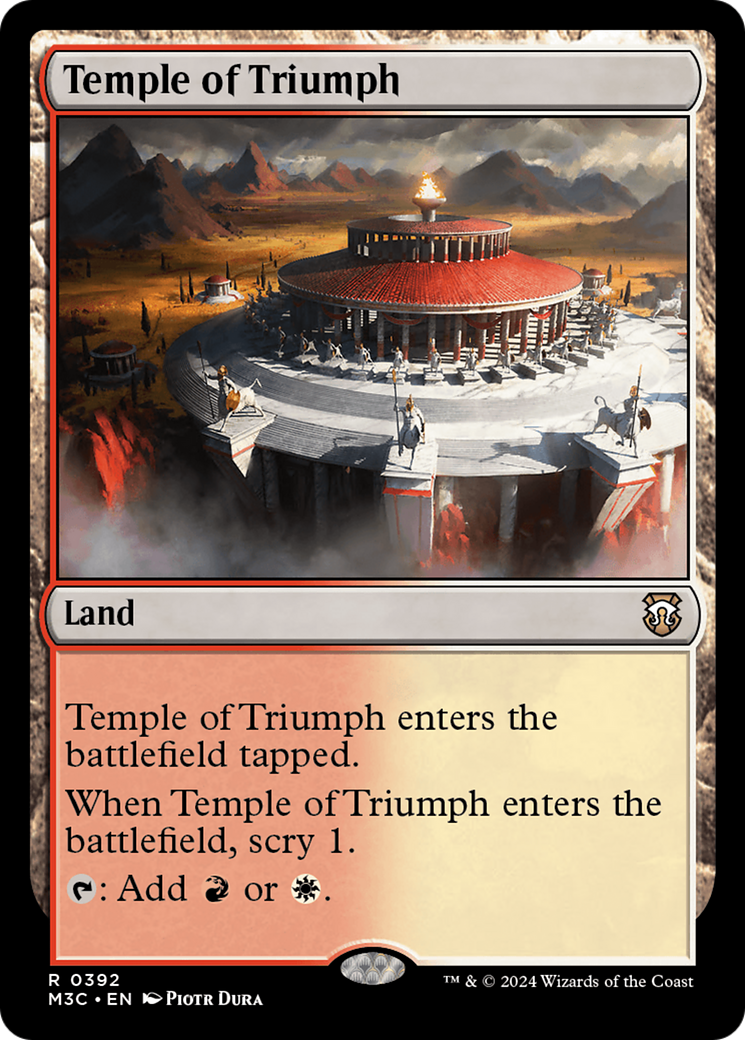 Temple of Triumph (392) - Commander: Modern Horizons 3