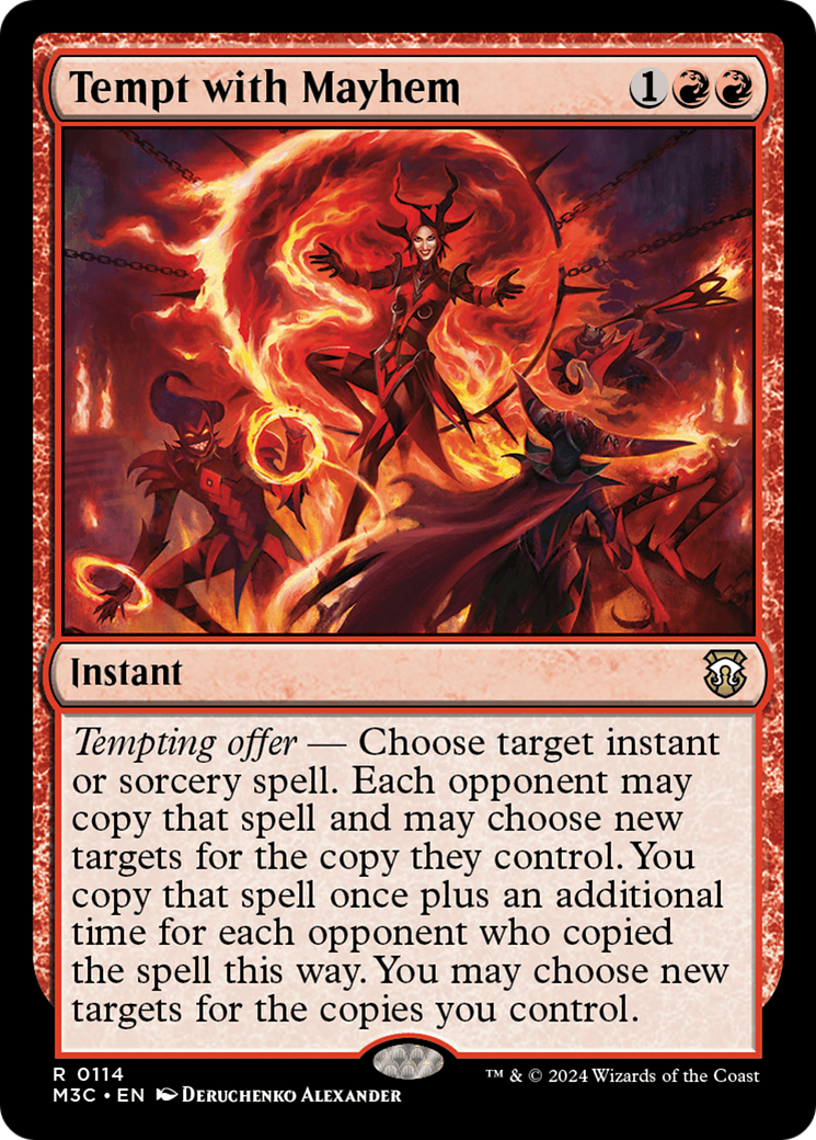 Tempt with Mayhem (114) - Commander: Modern Horizons 3