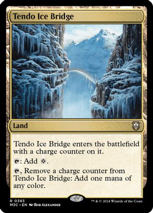 Tendo Ice Bridge (393) Ripple Foil - Commander: Modern Horizons 3