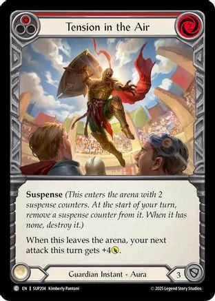 Tension in the Air (Red) (SUP204) - Super Slam
