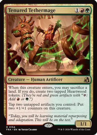 Tenured Tethermage (154) Foil - Reality Fracture
