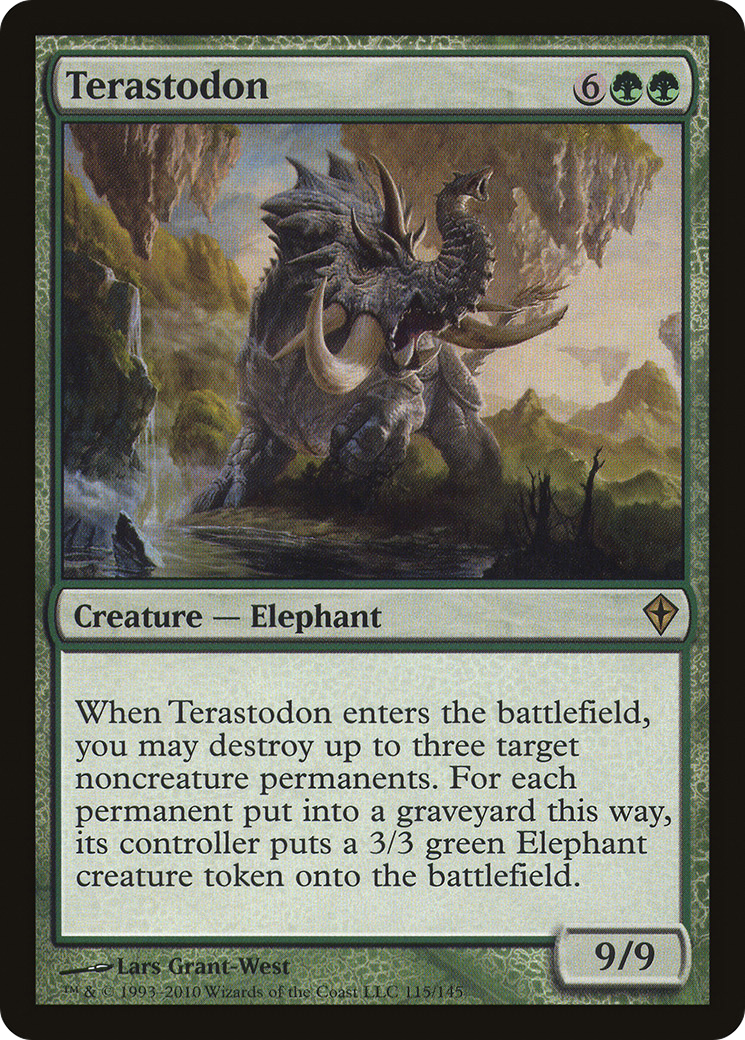 Terastodon (115) Foil - Worldwake