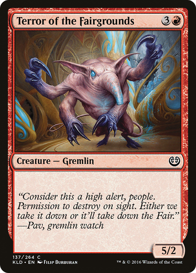 Terror of the Fairgrounds (137) Foil - Kaladesh
