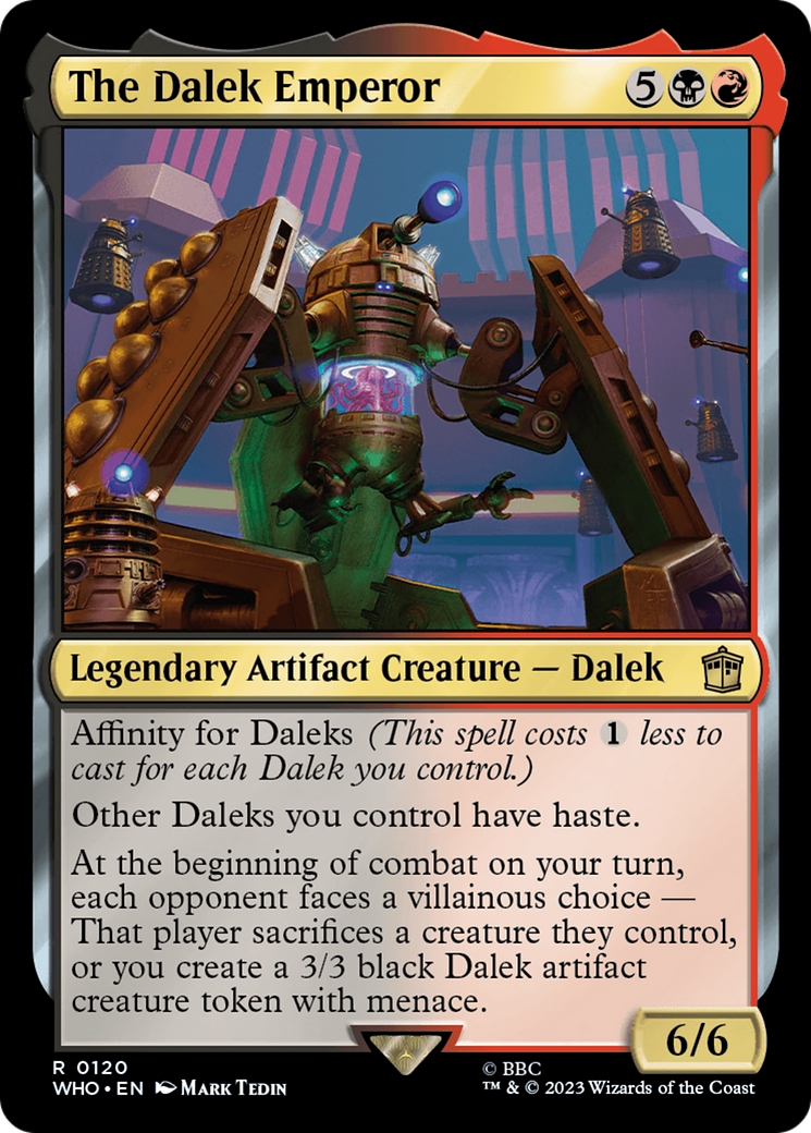 The Dalek Emperor (120) - Doctor Who