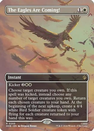 The Eagles Are Coming! (Borderless) (205) Foil - The Hobbit