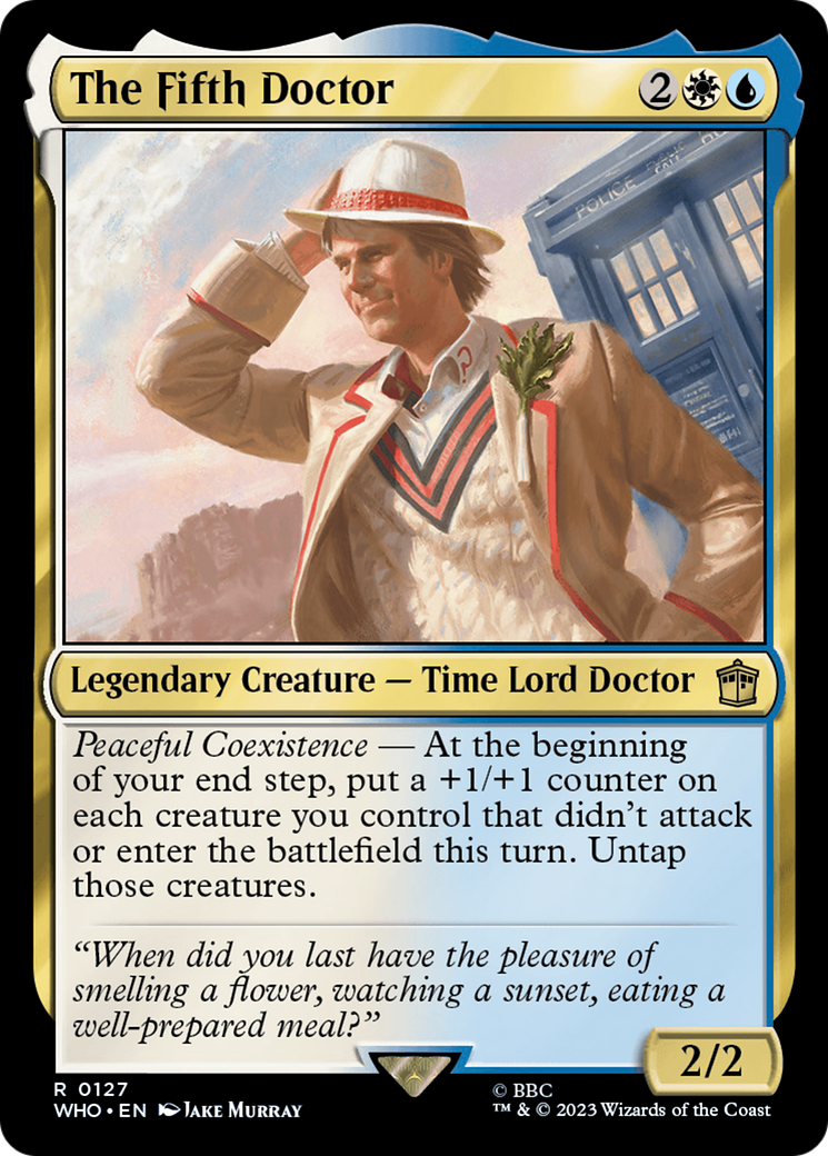 The Fifth Doctor (127) Foil - Doctor Who