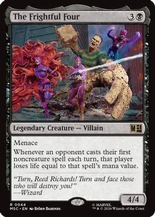 The Frightful Four (044) Surge Foil - Commander: Marvel Super Heroes