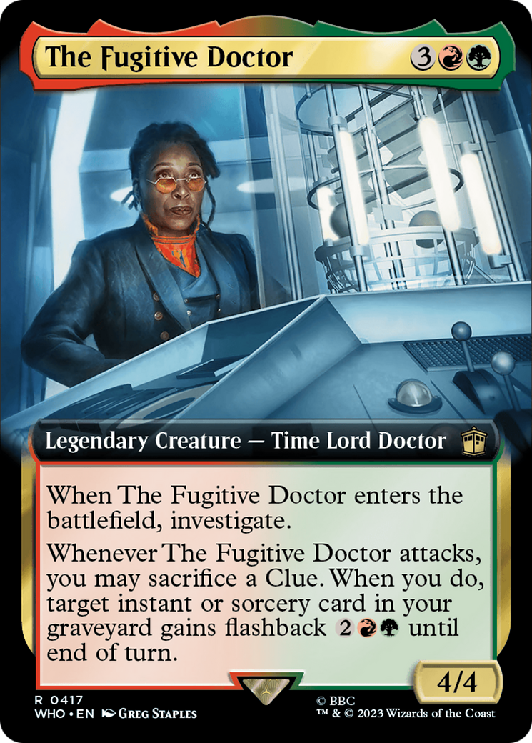 The Fugitive Doctor (Extended Art) (417) - Doctor Who