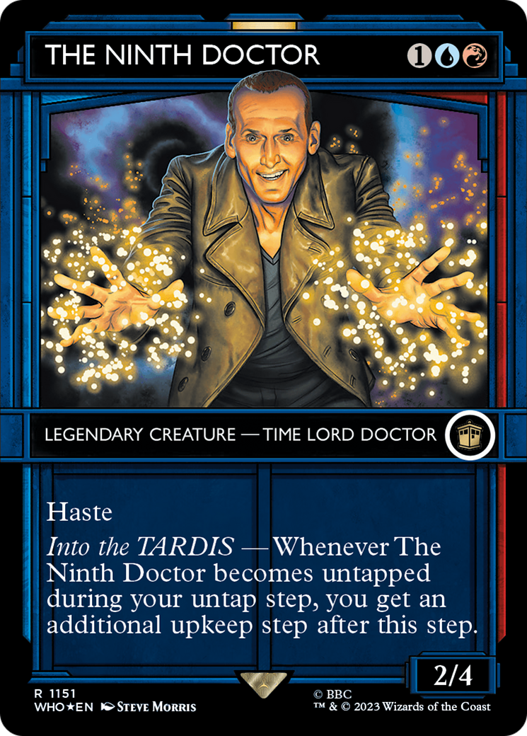 The Ninth Doctor (Showcase) (1151) Surge Foil - Doctor Who