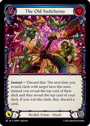 The Old Switcheroo (SUP087) Rainbow Foil - Super Slam