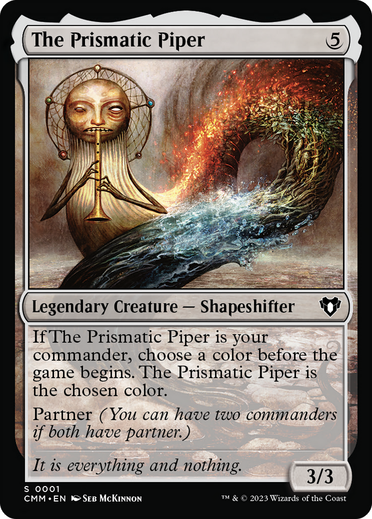 The Prismatic Piper (001) - Commander Masters