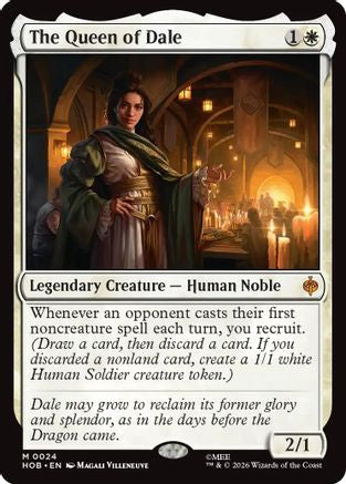 The Queen of Dale (024) Foil - The Hobbit