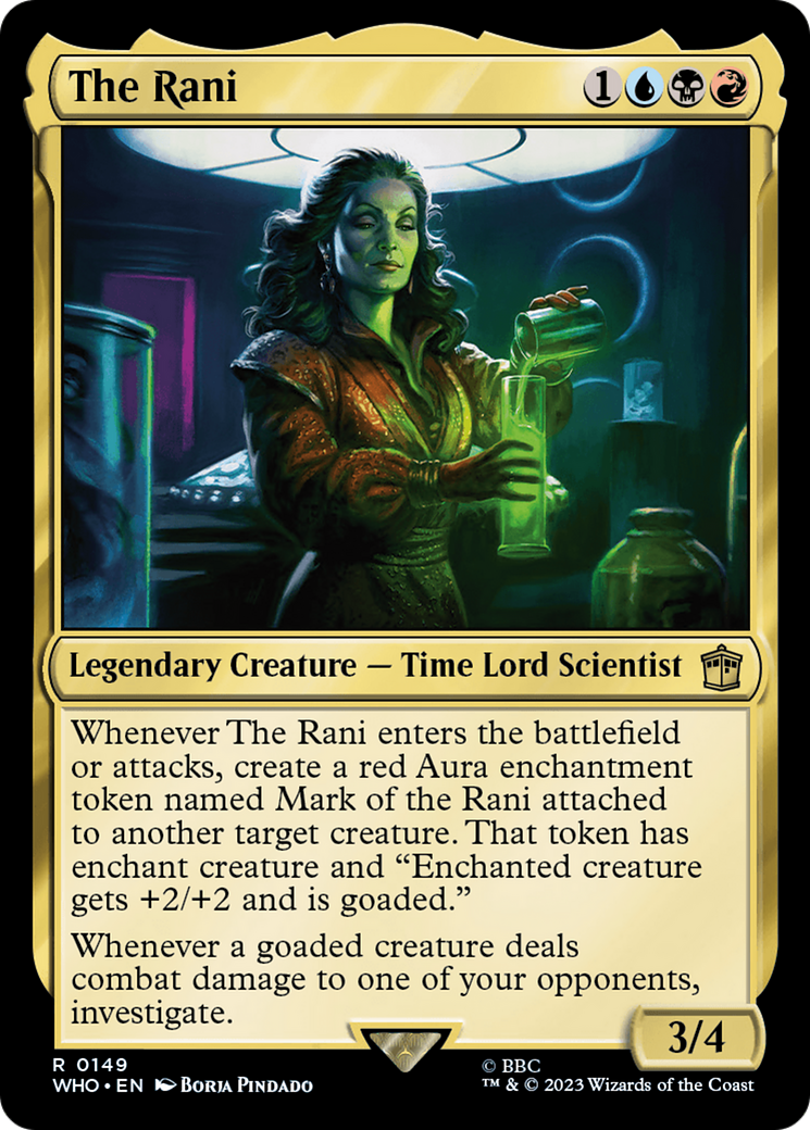 The Rani (149) Foil - Doctor Who