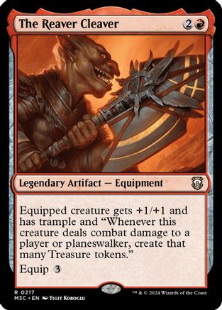 The Reaver Cleaver (217) Ripple Foil - Commander: Modern Horizons 3