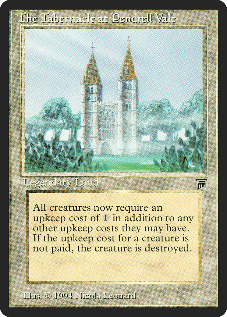 The Tabernacle at Pendrell Vale - Legends