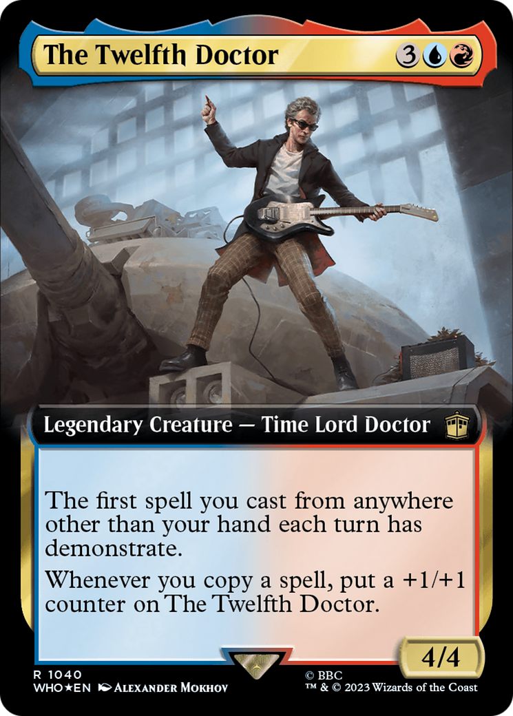 The Twelfth Doctor (Extended Art) (1040) Surge Foil - Doctor Who