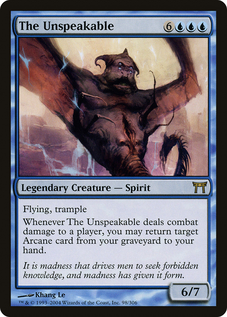 The Unspeakable (098) - Champions of Kamigawa