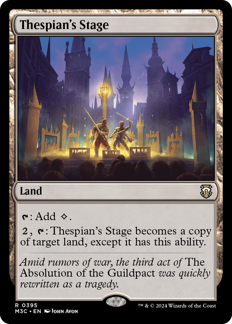 Thespian's Stage (395) - Commander: Modern Horizons 3