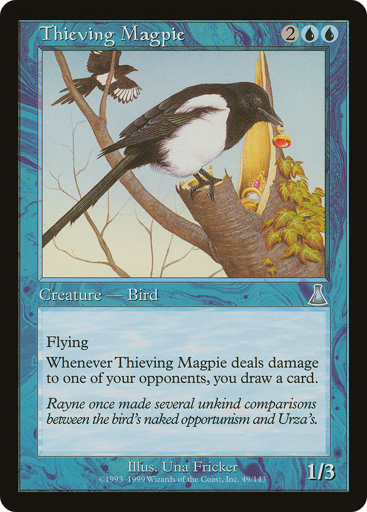 Thieving Magpie (049) Foil - Urza's Destiny