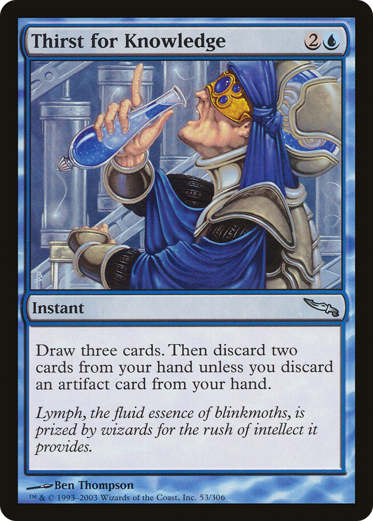 Thirst for Knowledge (053) - Mirrodin
