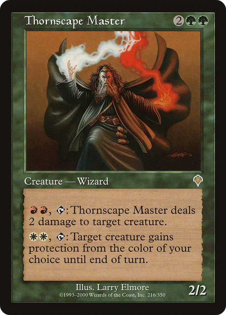 Thornscape Master (216) Foil - Invasion