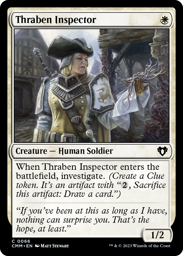 Thraben Inspector (066) - Commander Masters