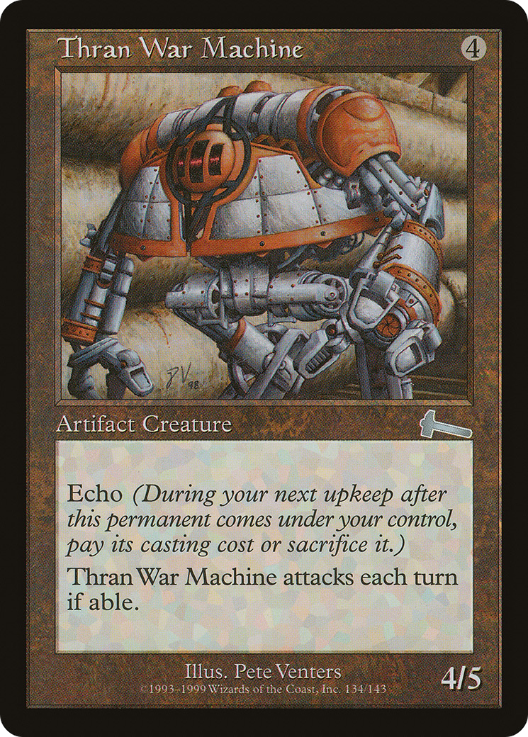 Thran War Machine (134) Foil - Urza's Legacy