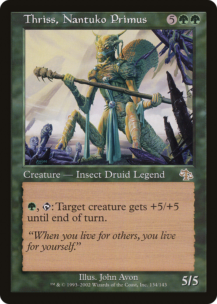 Thriss, Nantuko Primus (134) Foil - Judgment