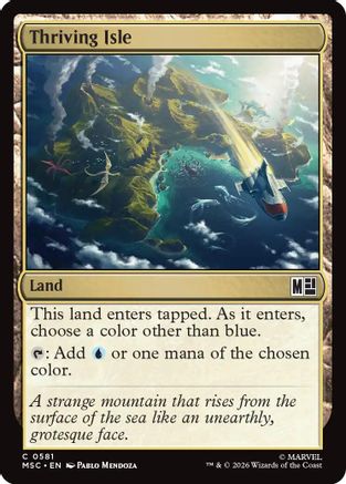 Thriving Isle (581) Foil - Commander: Marvel Super Heroes