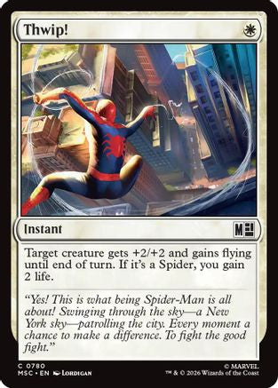 Thwip! (780) Foil - Commander: Marvel Super Heroes