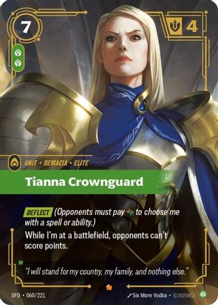 Tianna Crownguard (060) Foil - Spiritforged