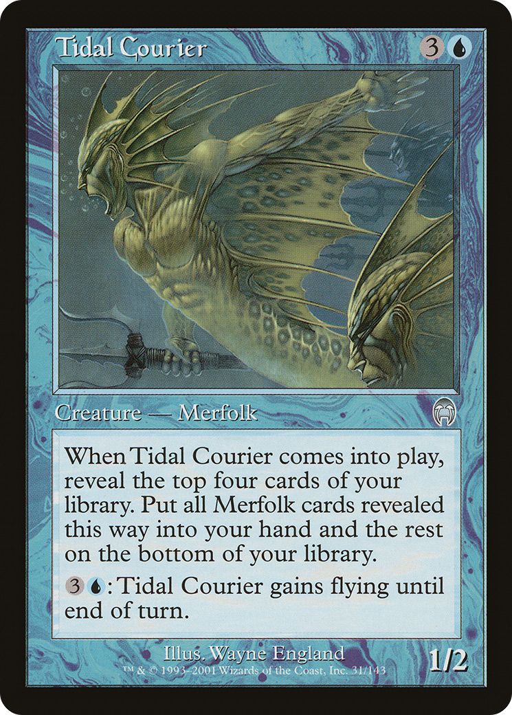 Tidal Courier (031) Foil - Apocalypse