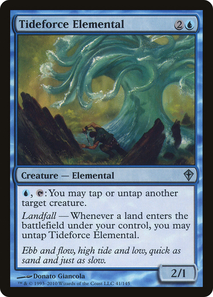 Tideforce Elemental (041) - Worldwake