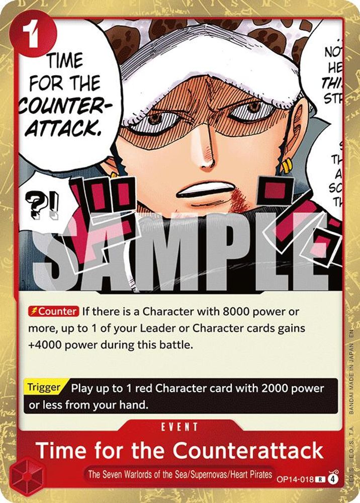 Time for the Counterattack (OP14-018) Foil